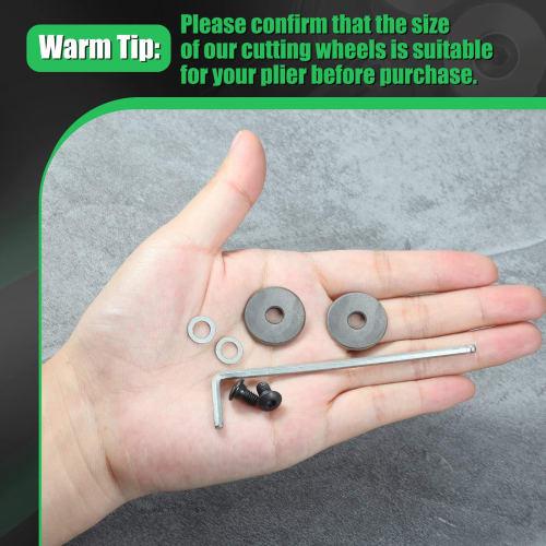 LEONTOOL Manual Tile Nipper Replacement Blade, Carbide Blade, Replacement for Glass Cutter, Glass Nipper, Dedicated Parts Set, Sharp Cutting Edge, Til