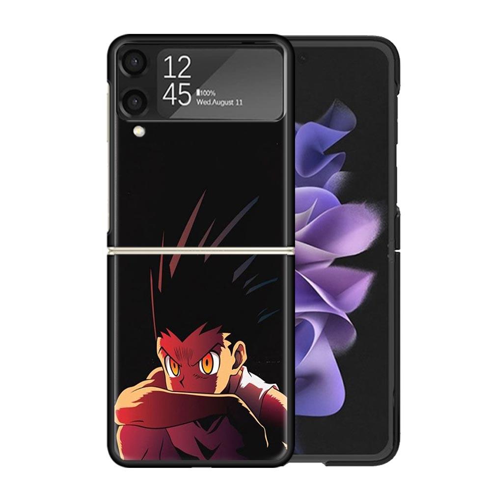 

Hot Anime Hunter X Clear Phone Case For Samsung Z Flip 7 6 5 4 3 Galaxy ZFlip7 ZFlip6 ZFlip5 ZFlip4 ZFlip3 5G Print Cover Z Flip Samsung Z Flip 7
