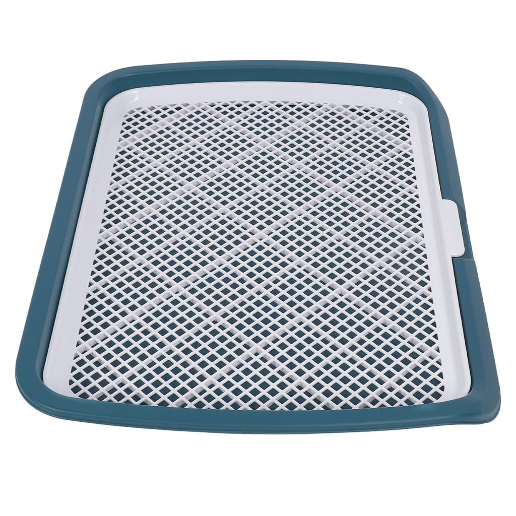 Puppy Potty Training Tray 50x66x5.2cm Large Size Detachable Washable Mesh Dog Pee Pad Holder Tray for Small Breed Dog
