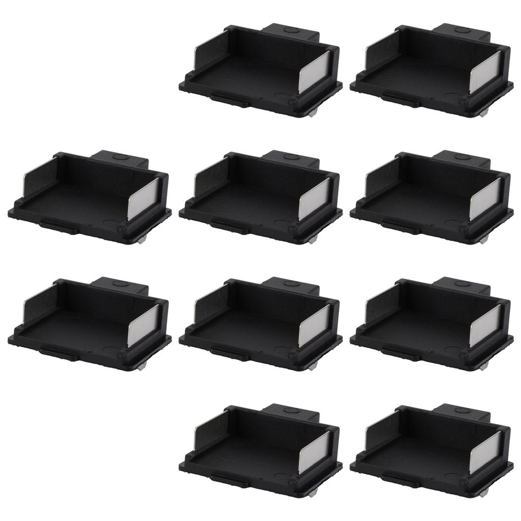 10pcs Battery Connector Black ABS Terminal Block For Lithium Battery Adapter Converter Electric Power Tool Accessories