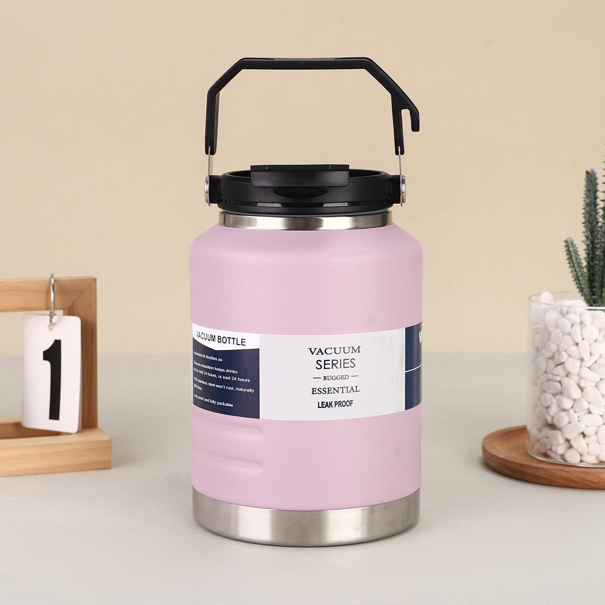 

304 Stainless Steel Insulated Cup Large-capacity Portable Beer Bucket Large-capacity Camping Ice Cube Cup and Kettle 1500-2000ml