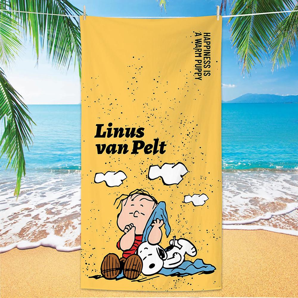 Popular Microfiber Beach Towel Cartoon Children'S Class A Beach Towel Summer Beach Towel