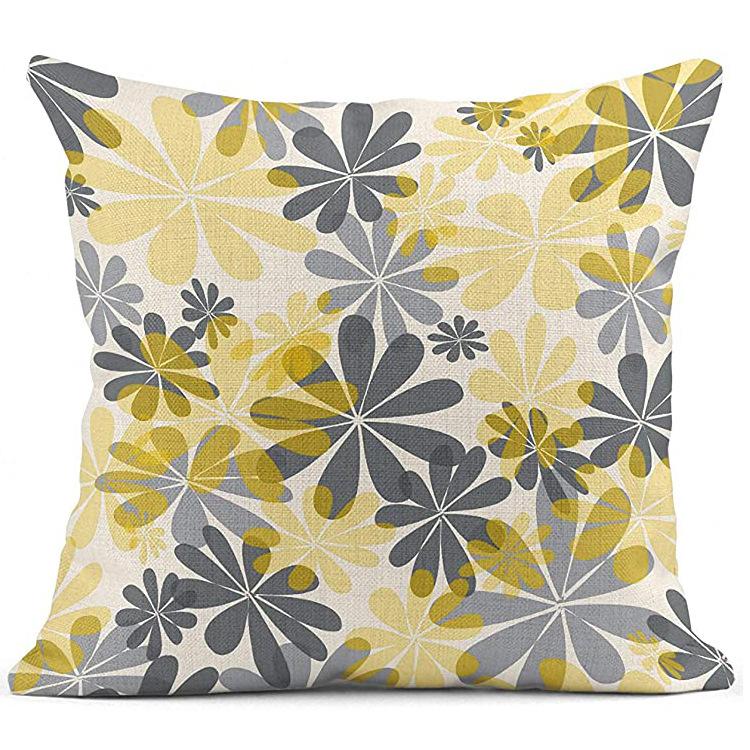 Daisy Sunflower Pillow Case Spring and Summer Home Decoration Pillow Case Pillow Case Cushion Case