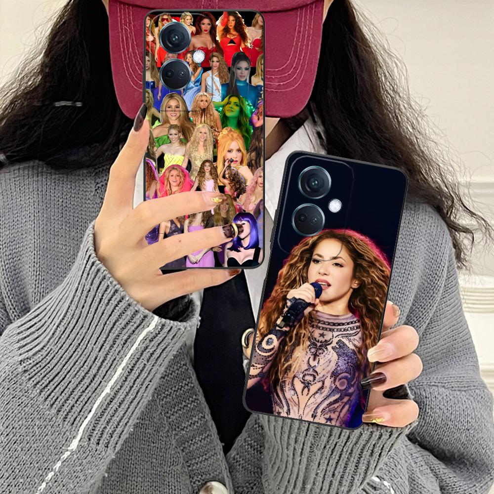 Shakira Fashion Mobile Phone Case for OPPO Reno 14 13 12 11 10 9 8 7 6 5 F T Pro 5G Colorful Printing Cover Cover Pretty Luxury