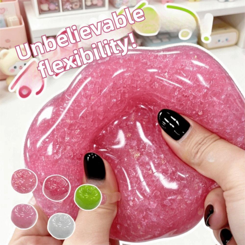 DIY Formbares Squishy Fidget Knetspielzeug Eis-Slush Sensorisches Fidget Spielzeug Frucht Quetschball Geschenk