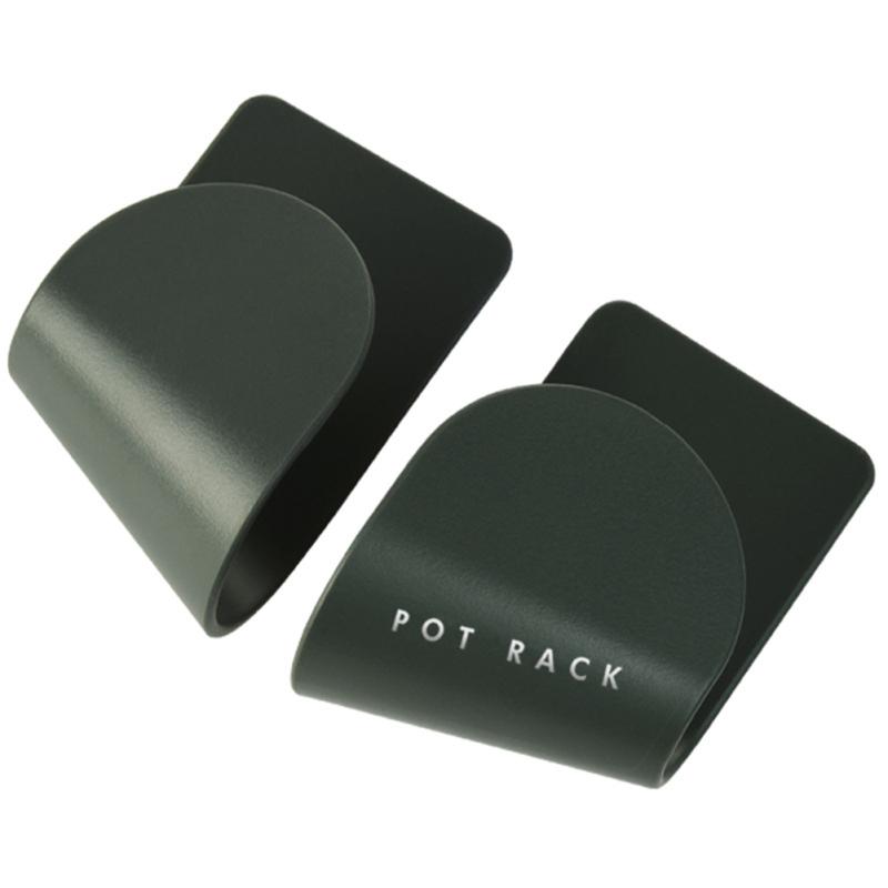 

Держатель для крышки бытовой кастрюли, многофункциональная настенная полка для хранения крышки кухонной кастрюли зелёный