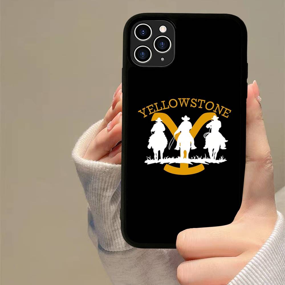 Popular Y-Yellowstone D-Dutton R-Ranch Phone Case For iPhone 16 Pro Max 15 14 Plus 14 13 12 11 17 PC+TPU Cases Back Cover