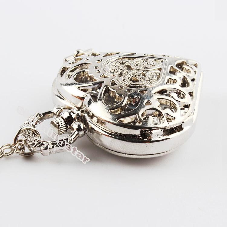 Heart Pocket Watch Beautiful Ladies Pendant Watch Student Decoration Watch Special Offer Free Dropshipping