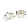 Dollhouse Miniature 1:12 Kitchen Decor Toy Metal Cooking 3-Layers Steamer Pot