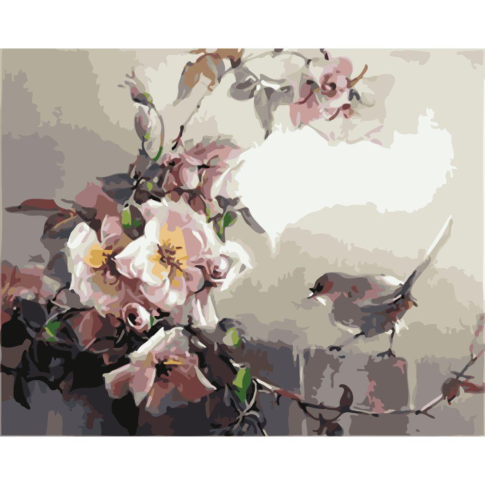 Buy Color Frameless Oil Painting By Numbers Flower Paint By Numbers On