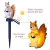 Waterproof Solar Animal Lamp Cute Rabbit Squirrel Lawn Light Outdoor Solar Light  Garden Lawn