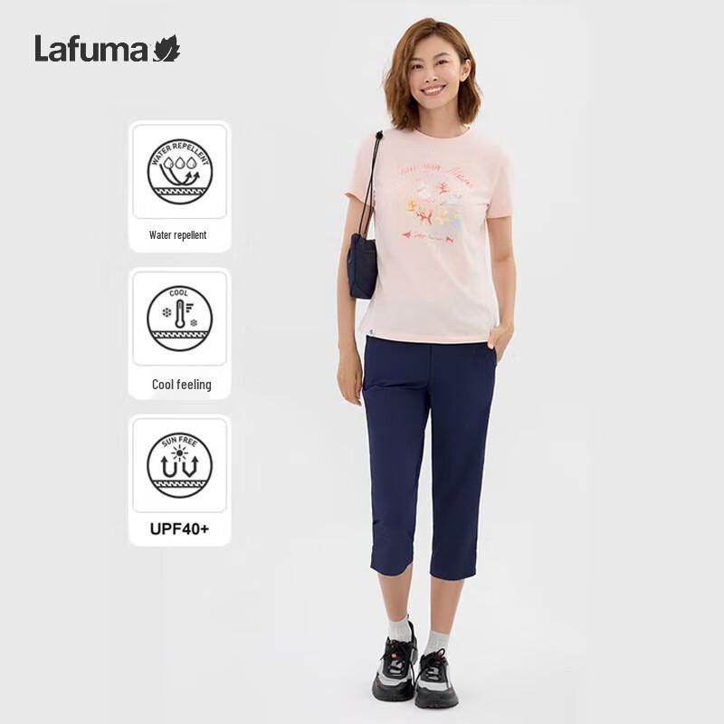 LAFUMA Women's Water-Repellent Cooling Capri Pants LFPA5BL39