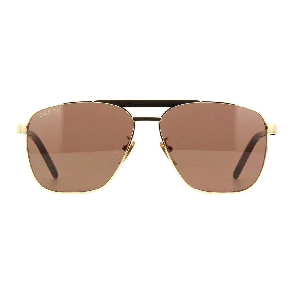 Gucci Fashion Metal Aviator Sunglasses Men sunglasses GG1164S-002