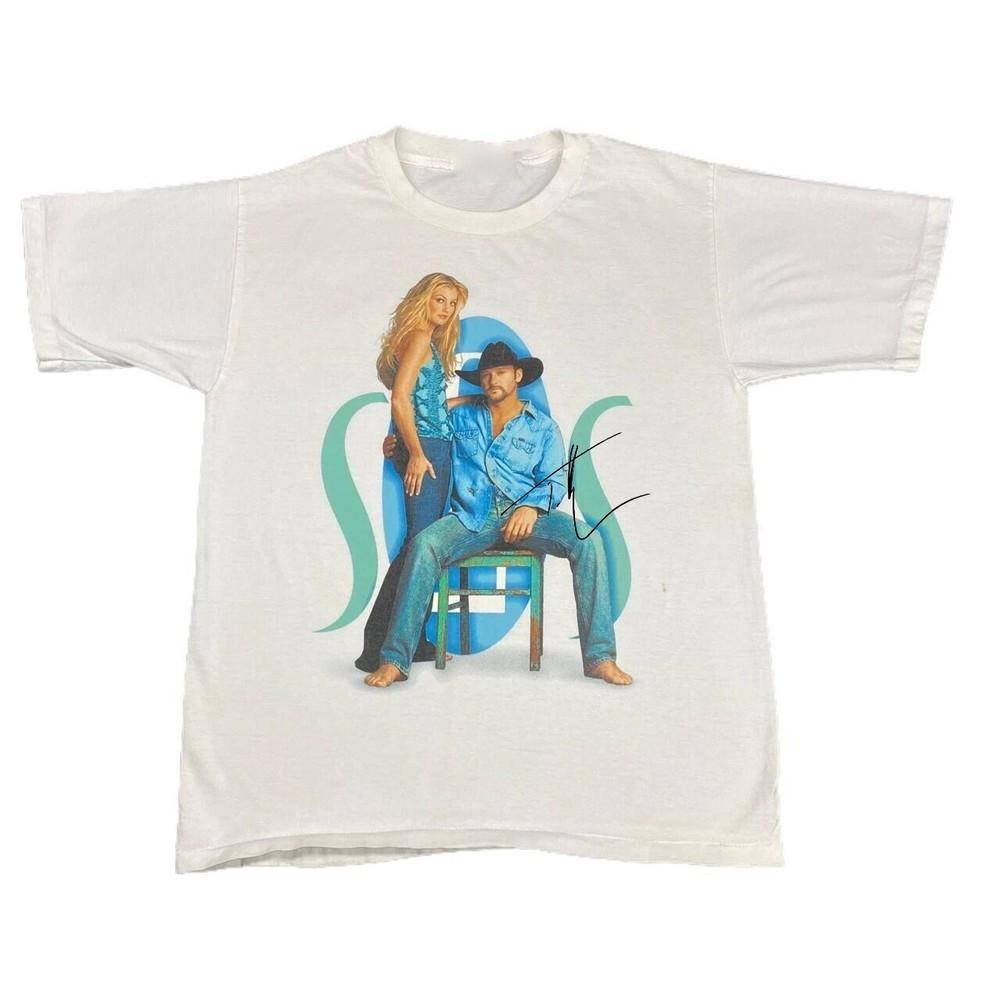 Tim McGraw Country Tour Cotton White S-234XL Men Women Tee Shirt Unisex T-Shirt