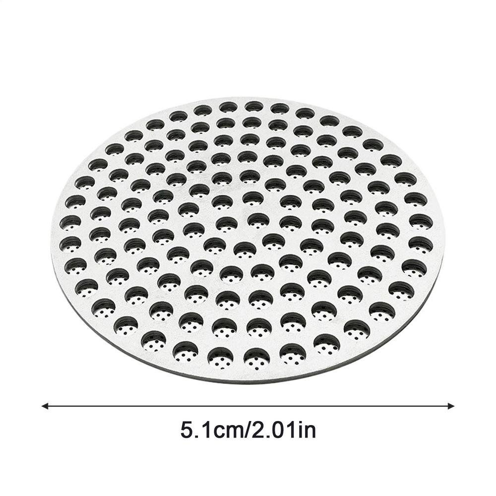 Stainless Steel Coffee Filter Mesh Plate 51/53/58mm Coffee Puck Screen Double Layer Fine Filter Screen uniform extraction sheet