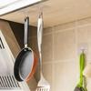 10Pcs Bathroom Transparent Wall Hooks Waterproof Oilproof Self Adhesive Hooks Reusable Seamless Hanging Hook Kitchen Hook