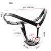 VaHppy Lesbian Chastity Underwear Bandage Belt with Anal Plugs Penis Multifunctional Sex Toys SM  Unisex Couple Masturbation