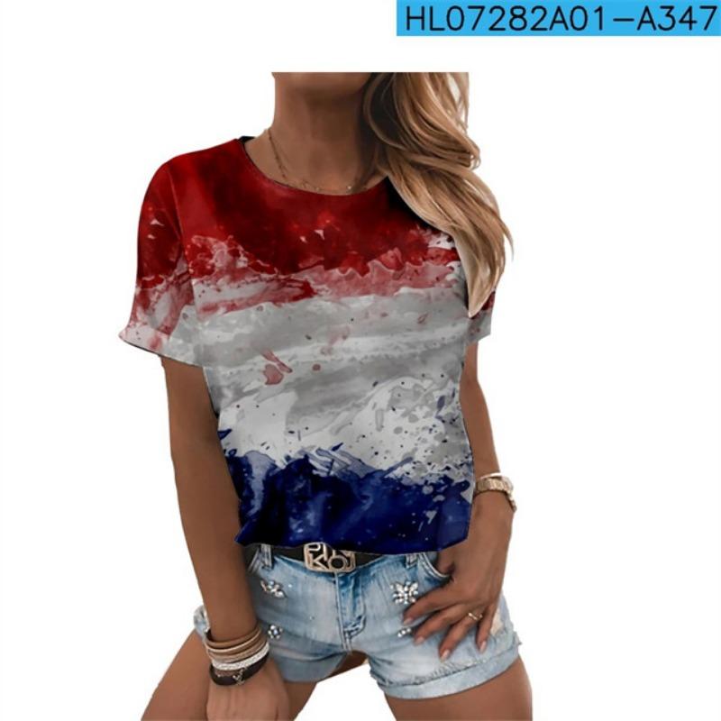 USA National Flag 3D printed t shirt men women American Independence Day Graphic t-shirt casual Harajuku tshirt tops