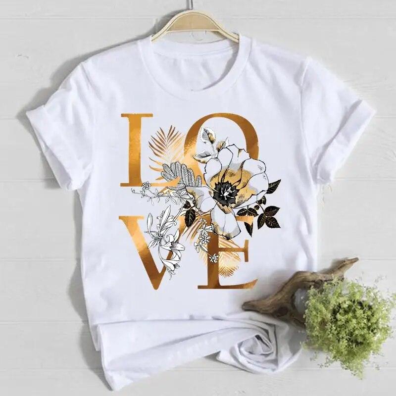 Short Sleeve Casual Tee Top Avocado Lovely Style Shirt Lady Clothes Fashion Tshirt Summer Female T Women Graphic T-shirts