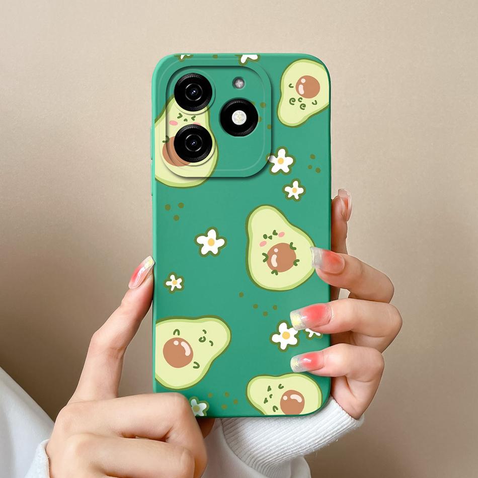 Dinosaur Case For infinix Smart 8 Pro Plus Soft Back Cover Comfortable Liquid Silicone High Quality Phone Housing For Smart8 HD