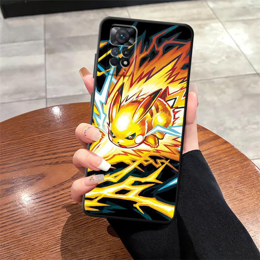 Cute Pokemon Pikachu Case for Xiaomi Redmi Note 14 12 Pro 13 Pro Plus 7 8 10 11s 12s 11 10S 9S 9 Funda Phone Cover