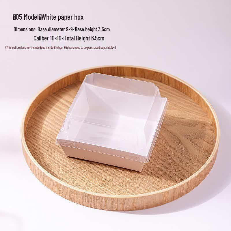 Versatile Dessert & Sandwich Packaging Box