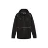 Bmw Line Design Hooded Loose Long Sleeve Jacket Men Jackets Black 624144-01
