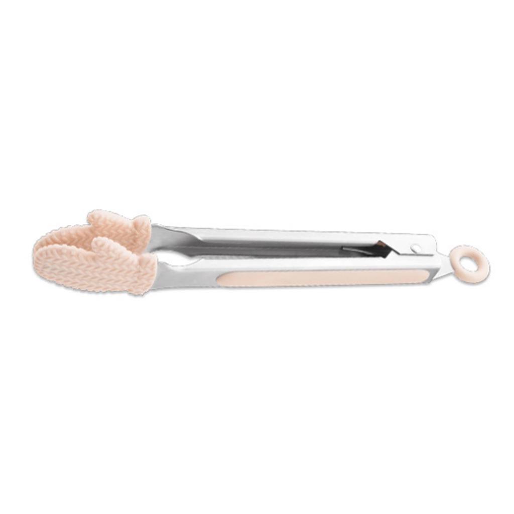 Food Tong Silicone Anti Slip Hand Palm Shaped Food Tongs 9inch Bread Serving Food Tong for Bread Baking Barbecue