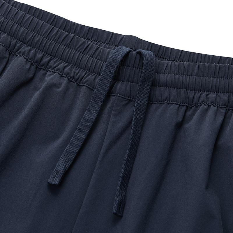 Fila Fusion Casual Loose Straight Leg Color Block Retro Sports Pants Men Bottoms Dark-Abyss-Blue T11M432804FNV