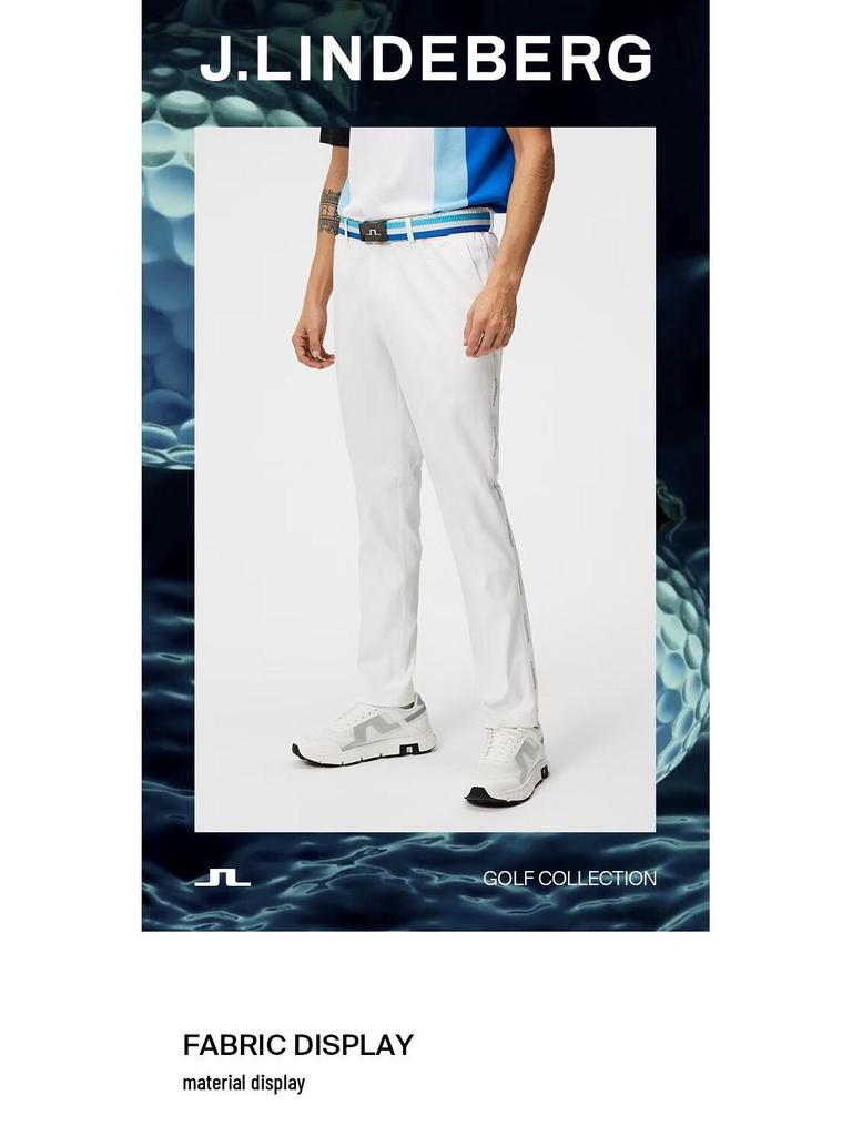 J.Lindeberg Men's Golf Elastic Water-Repellent Pants