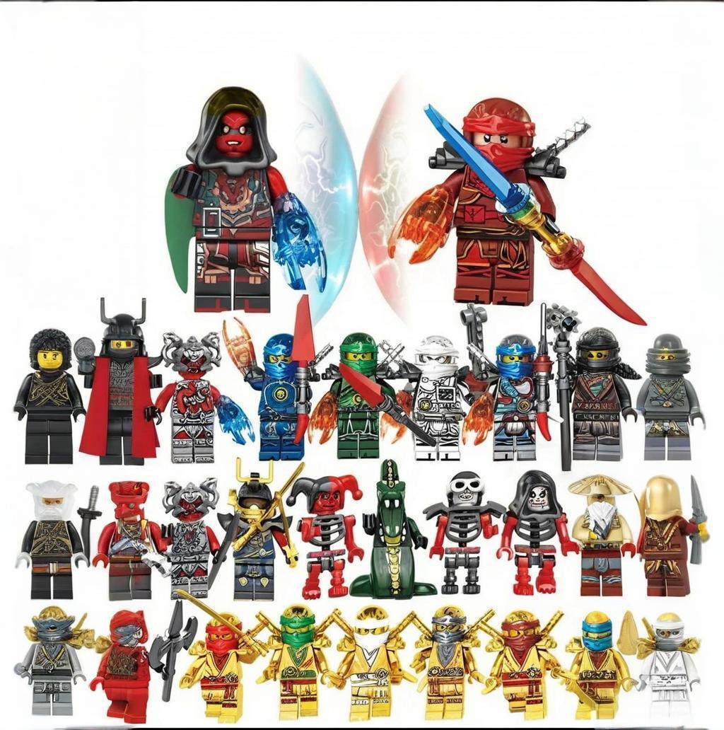 Phantom Serpent Monster Building Blocks Ninja Toy Set 61045 11414