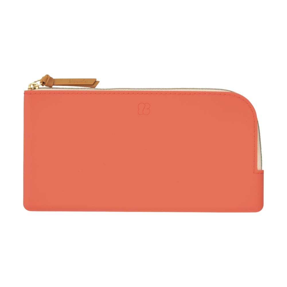 LIHIT LAB Flat Pen Poppy Red Pouch, Size, F7738-3