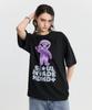 HOODHOOD Alien Invasion Short Sleeve T-Shirt Black