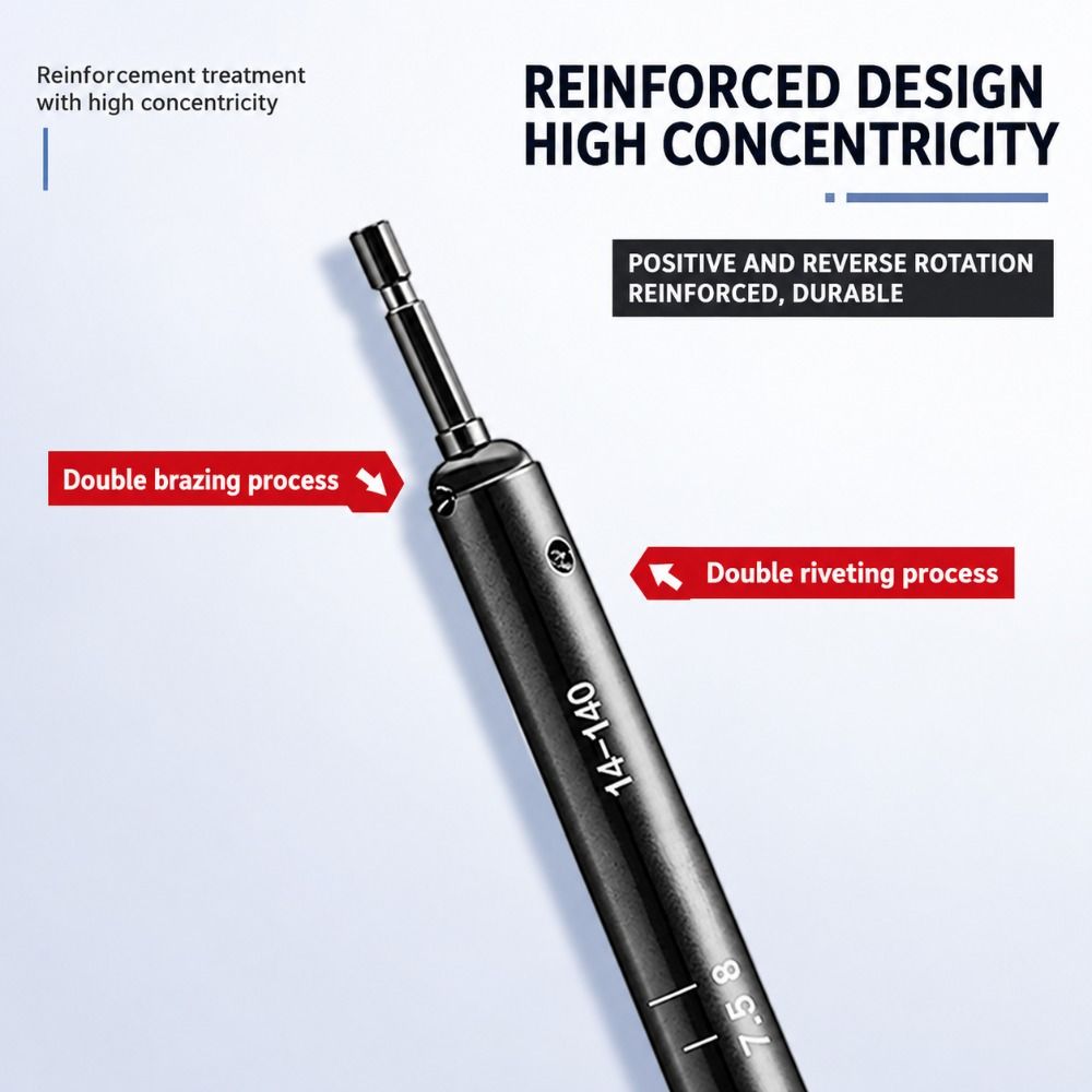 Graduated Scale Extended Socket Wrench Hollow Structure Hex Socket Tool Threaded Rod Adjustment