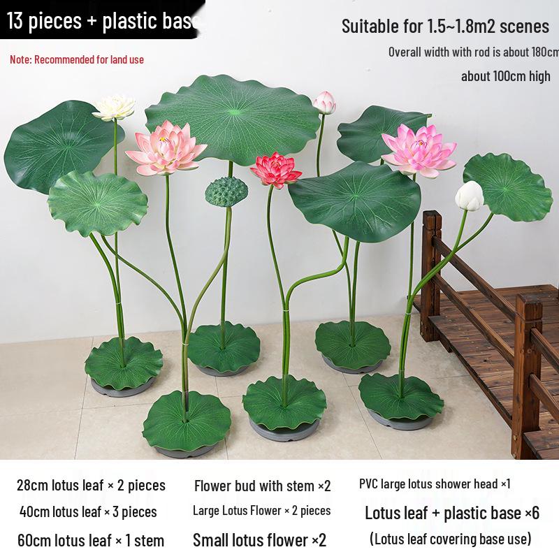 EVA Lotus und Lotusblatt Tanz Requisiten für Teich Bühnenbild Dekoration