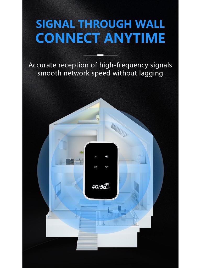 4G Portable Mobile MiFi Router Wireless Pocket WiFi