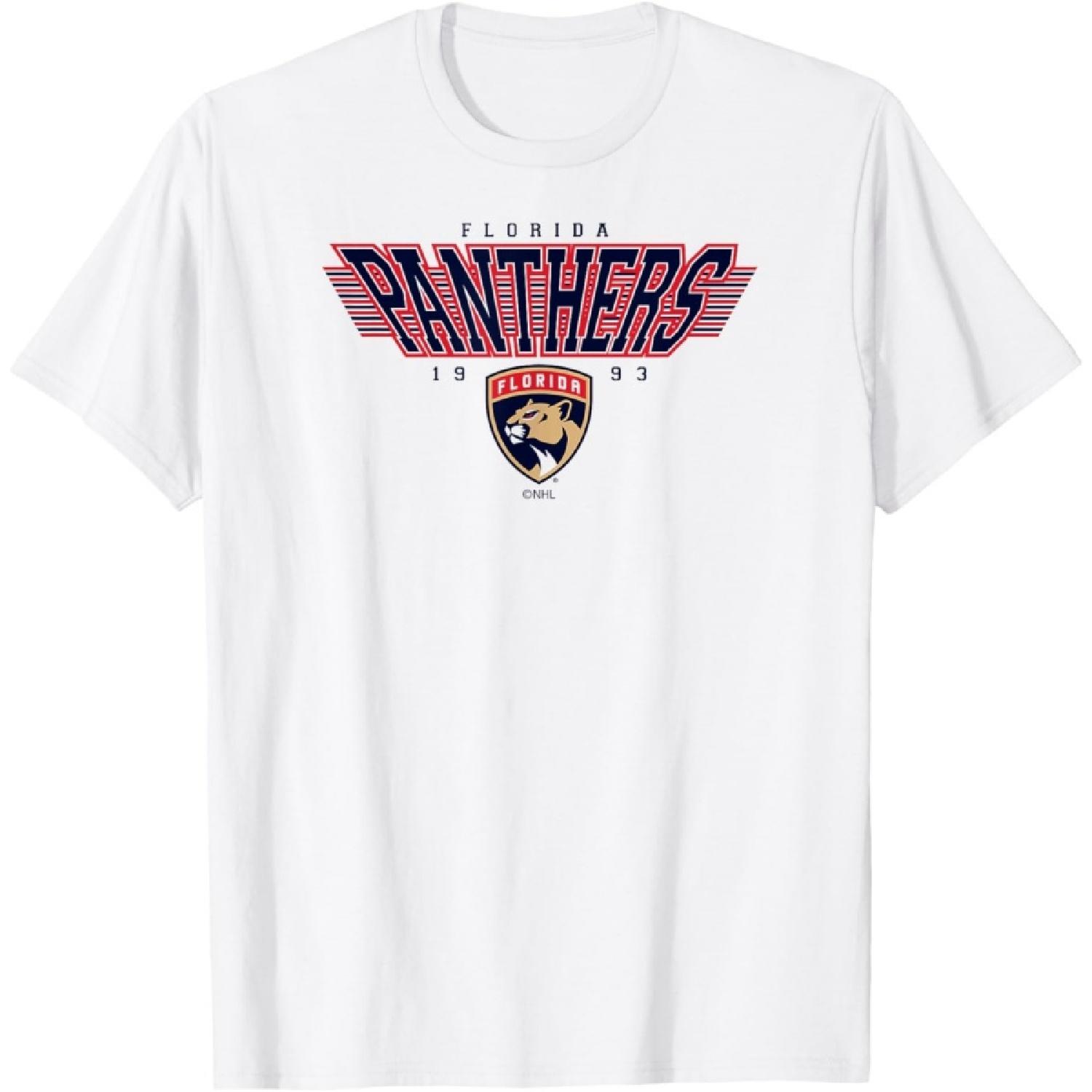 Florida Panthers Laser White Officially Licensed T-Shirt XXXXXL белый
