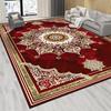 VIKAMA Persian Luxury Crystal Velvet Red Carpet Living Room Large Size Rug Non-slip Home Decoration Bedroom Lounge Rug