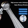 High Pressure Shower Heads, Handheld Turbo Fan Shower, Hydro Jet Shower Head Kit with Replacement - Hose/Bracket/Cotton Filters