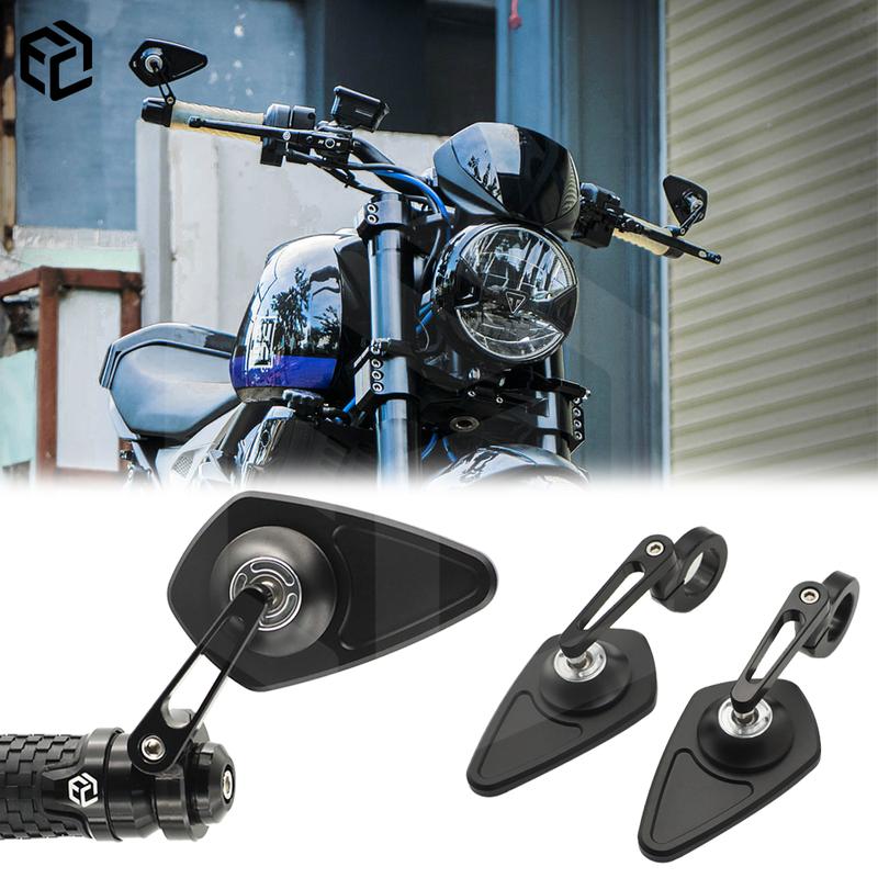 Motorcycle Bar End Mirror Rearview Mirror For Triumph Trident660 Speed Twin Speed Triple 1200 Bonneville T100 T120 Scrambler