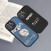USA N-Nasa Leather Phone Case For IPhone 16 14 15 Pro Plus 13 12 11 Pro Max Silicone Cover