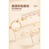 Stationery Geometry Ruler Set With Compass Iron Box For Students Exam Drawing