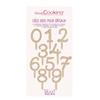 Cake Toppers en Bois - SCRAP COOKING - Chiffres 0 à 9 - Beige - Mixte - Pour Enfants