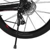 Rear Side Stand for 26Inches Bicycles, Nonslip Professional Bikes Side Stand for Mountain Bicycles Bicycles Kickstand