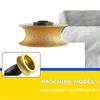 25-50mm Profile Grinding Wheel Diamond Dia 75mm Ceramic Edging Wheel Polishing Wheel Tile Quartz Marble Granite Stone