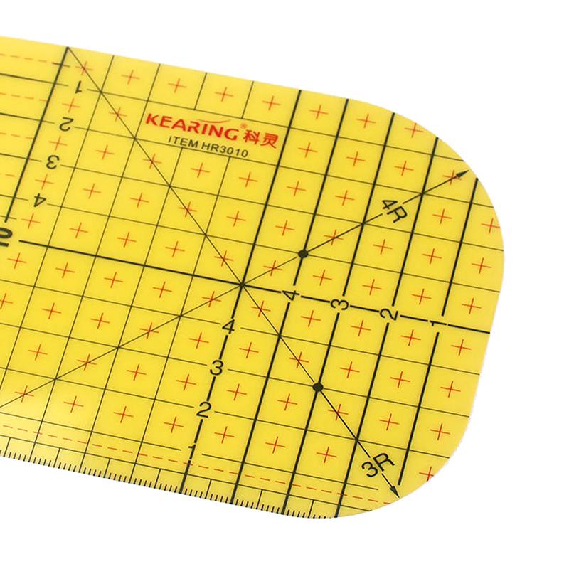 Bügellineal Patchwork Schneiderhandwerk DIY Nähzubehör Messwerkzeug