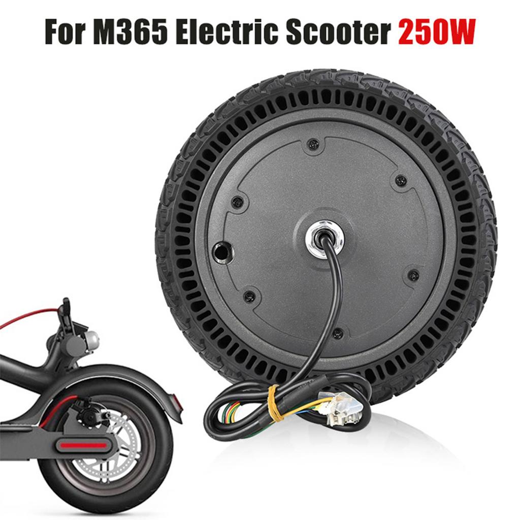Silnik 250W Koło Silnikowe Koło Skutera Elektrycznego Opona Antypoślizgowa Część Zamienna Kompatybilna z Xiaomi M365 Elektryczny