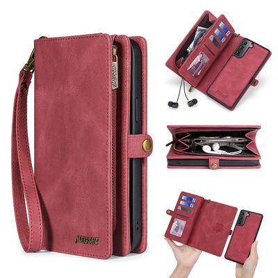 Geeignet für S24 Telefon Ledertasche Karteneinschub Note 20 Ultra Multifunktionale Telefontasche A73 Flip Cover Schutzhülle