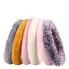 Winter Car Steering Wheel Cover Short Plush Car Handle Cover New Universal Winter Handle Cover for Women Volkswagen Warm and Cute
