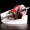 Cool Fashion Leather Belt Red Heart Arrow Love Hurts Design Punk Rock Waistband Women Men Decorative belts Jeans Hip Hop Girdle